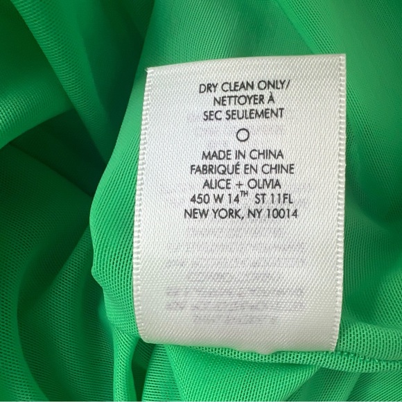 alice + olivia Valli Cut Put Cami Maxi Dress Green - Picture 12 of 12